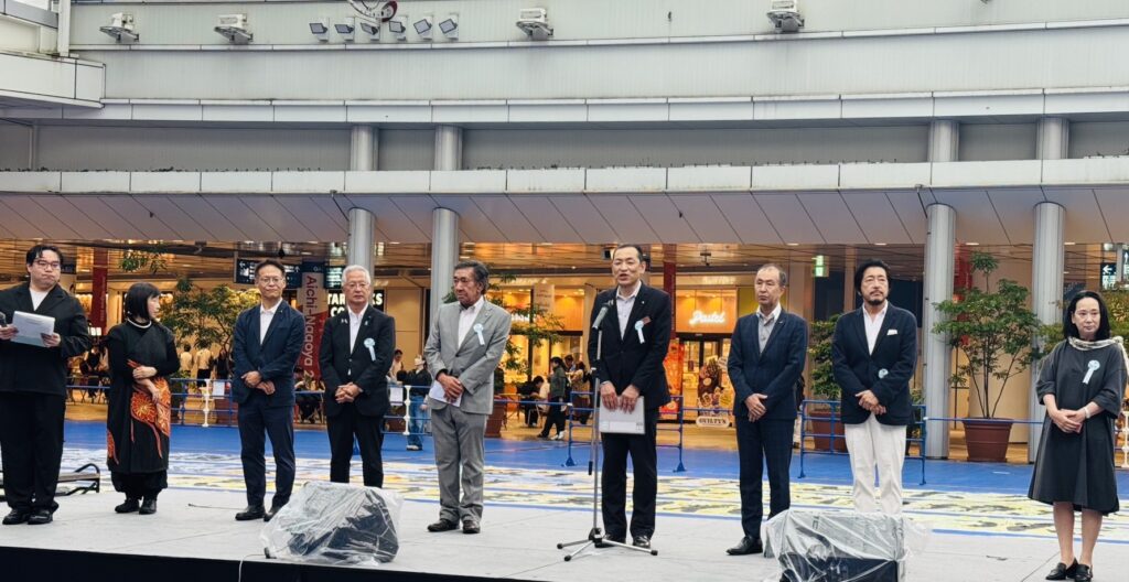 警報のなか駆けつけてくださった各市長の皆様