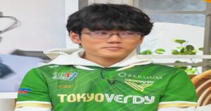 アジア大会eスポーツ金メダル獲得を伝えるテレビ番組の様子